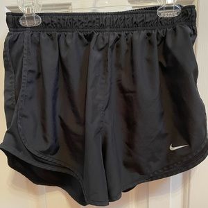 Women’s Nike Dri-Fit athletic black shorts